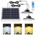Rosnek LED Außen-Deckenleuchte Solar Dimmbar IP65 Weiss Bild 2