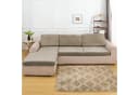 Rosnek Samt Sofahusse Stretch mit elastischer Unterseite Bild 3