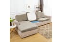 Rosnek Samt Sofahusse Stretch mit elastischer Unterseite Bild 4