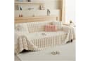 Rosnek Sofahusse Zottelig Warm Rutschfest Polyester Bild 2