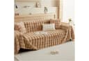 Rosnek Shaggy Sofahusse Wellendesign Warm Rutschfest Bild 2