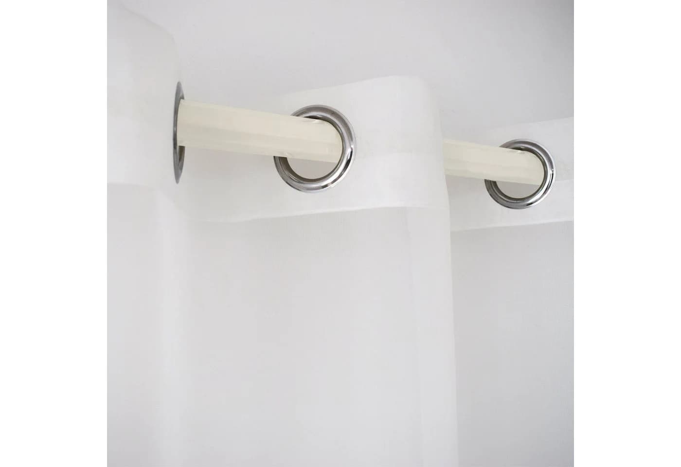 BTTO V&G Outdoorvorhang Transparent mit Ösen, Terrassenvorhang Wasserdicht - Bild 5