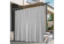 BTTO V&G Outdoorgardine Grau Verdunkelnd Wasserdicht mit Magic Tape Bild 2