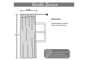 BTTO V&G Outdoorvorhang Transparent Wasserdicht mit Magic Tape Bild 1