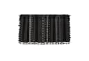 BTTO Scheibengardine mit Quasten 2er Set Transparent Boho Bild 2