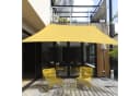 BTTO Sonnensegel Rechteck Gelb Wasserdicht Schattennetz Bild 1