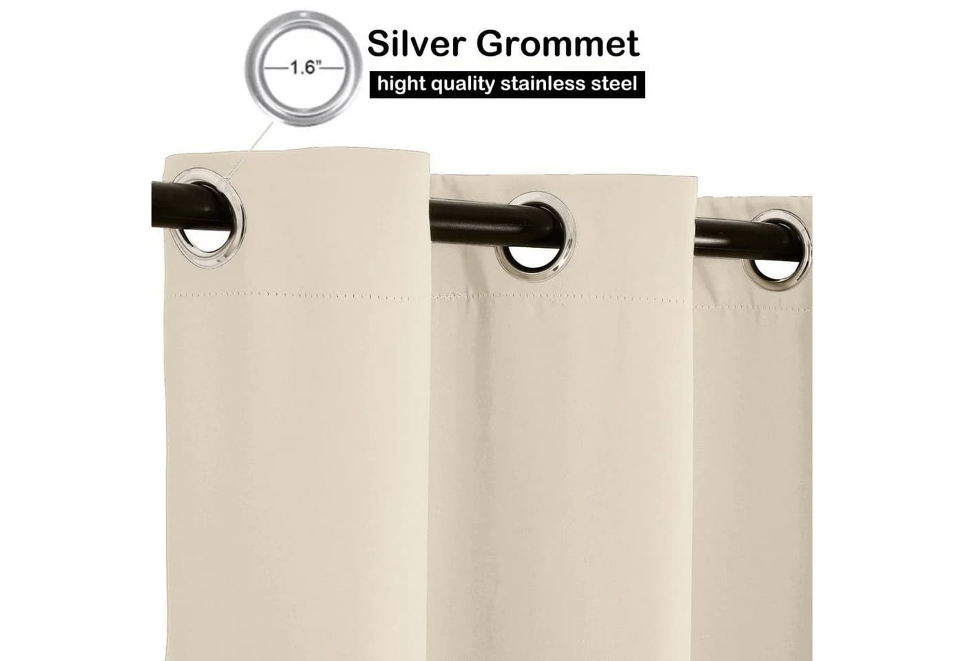 BTTO V&G Outdoor Vorhang Winddicht Wasserdicht - Bild 4