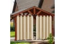 BTTO V&G Outdoorgardine Winddicht Verdunkelnd Beige Bild 2
