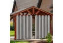 BTTO V&G Outdoorgardine Winddicht Verdunkelnd Hellgrau 2 St Bild 2