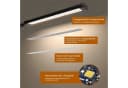 MUPOO LED Schreibtischlampe Klemmbar Schwarz Flexibler Schwanenhals Bild 4