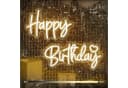 MUPOO Happy Birthday Neon Schild LED Dekolicht Dimmbar Bild 2