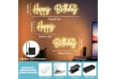 MUPOO Happy Birthday Neon Schild LED Dekolicht Dimmbar Bild 5