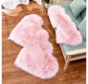 BTTO TEPP Hochflor-Teppich Herz Rosa Polyester Bild 2