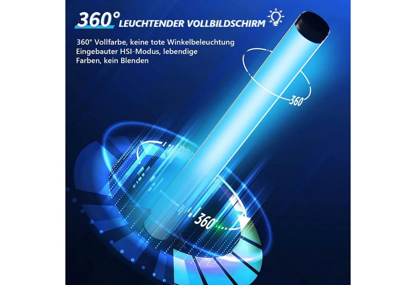 MUPOO Smart LED Lightbar TV Hintergrundbeleuchtung RGB Musik Sync - Bild 4