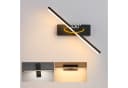 MUPOO LED Wandleuchte Schwarz 360° Drehbar 3 Farbwechsel Bild 4
