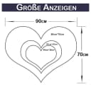 BTTO TEPP Herz Teppich Hochflor Rosa Bild 1