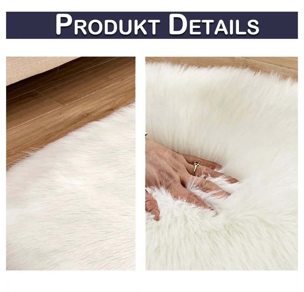 BTTO TEPP Herz Teppich Hochflor Rosa - Bild 4