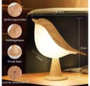 MUPOO LED Nachtlicht Vogel Design Dimmbar Touch Steuerung Bild 3