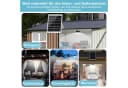 Jibenhome LED Solarleuchte Außen mit Fernbedienung & Bewegungssensor Bild 5