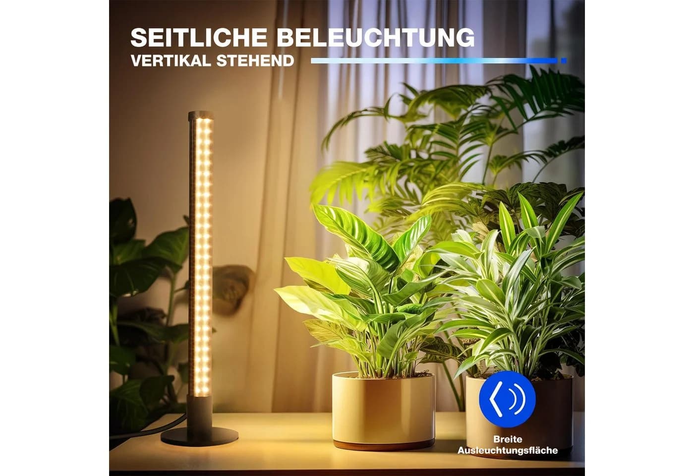 MUPOO LED Pflanzenlampe Stehend Vollspektrum mit Timer - Bild 4
