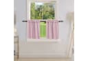 BTTO TEPP Verdunkelnde Scheibengardine Rosa 2er-Set mit Stangendurchzug Bild 4