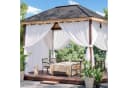 Jibenhome Verdunkelungsgardine Outdoor 2er Set Wetterfest UV-Schutz Bild 2