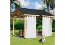 Jibenhome Verdunkelungsgardine Outdoor 2er Set Wetterfest UV-Schutz Bild 3
