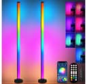 MUPOO LED Stehlampe Smart Lightbar Musik Sync Schwarz Bild 2
