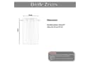 BTTO V&G Vorhang Blackout Gardinen Grau Verdunkelung (2 St) Bild 1