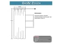 BTTO V&G Gardine Retro Vorhänge mit Quasten, Voile Gardinen Boho Creme Bild 1