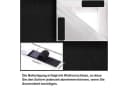 BTTO V&G Verdunklungsrollo Ohne Bohren 100% Verdunkelung Schwarz/Silber Bild 3