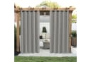 BTTO V&G Outdoorvorhang Wasserdicht, Gardinen mit Ösen, Abdunkelnd, Winddicht Bild 5