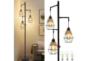 MUPOO Stehlampe Industrial Design 3x LED Schwarz Dimmbar Bild 2