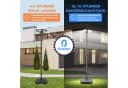 MUPOO LED Solarleuchte Solar Straßenlaterne 3200LM 360° Superhelle Solarlampen für Außen Bild 3