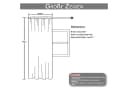 BTTO V&G Outdoorvorhang Wasserdicht Moskitonetz Transparent Stangentasche Bild 1