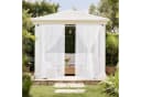 BTTO V&G Outdoorvorhang Wasserdicht Moskitonetz Transparent Stangentasche Bild 3