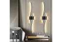 Jibenhome Wandleuchte LED Wandleuchte Innen Wandlampe Wandbeleuchtung, Minimalistische, LED fest integriert, Batteriebetrieben&USB Aufladung, Fernbedienung&Touch-Steuerung, Timer Bild 2
