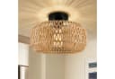 MUPOO Deckenleuchte Rattan Hängeleuchte Boho Deckenlampe LED Bild 2