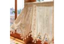 BTTO V&G Scheibengardine Beige Transparent mit Quasten Bild 4