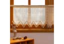 BTTO V&G Scheibengardine Beige Transparent mit Quasten Bild 5