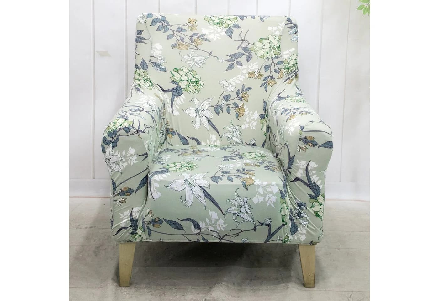 Jibenhome Sesselhusse Bezug mit Armlehne - Waschbar Polyester - Bild 3