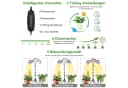 MUPOO Pflanzenlampe LED Vollspektrum mit Timer Bild 3