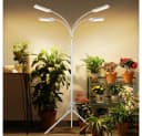 MUPOO Pflanzenlampe 4 Köpfe Vollspektrum Pflanzenlicht, 32W LED Wachstumslicht mit Ständer Bild 2