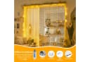 MUPOO LED-Lichtervorhang USB/Timer 3x2M/3x3M 8 Modi LED Vorhang Lichterketten mit Fernbedienung Bild 5