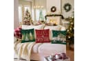 Jibenhome Kissenbezüge Weihnachten 45x45cm Leinen 4 Stück Bild 1