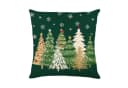 Jibenhome Kissenbezüge Weihnachten 45x45cm Leinen 4 Stück Bild 4