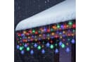 Merry 2024 Lichternetz LED Lichterkette 1.8m 96 LEDs Schneeflocke Fenster Weihnachtsdeko Bild 3