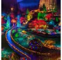 Merry 2024 LED-Lichterkette 100m Mehrfarbig 8 Modi Timer Bild 3