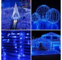Merry 2024 LED-Lichterkette mit Timer, 8 Modi, 20m/30m/50m/100m Bild 4
