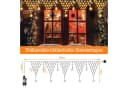 Rosnek LED-Lichtervorhang LED Lichterkette Sterne Weihnachten Bild 1